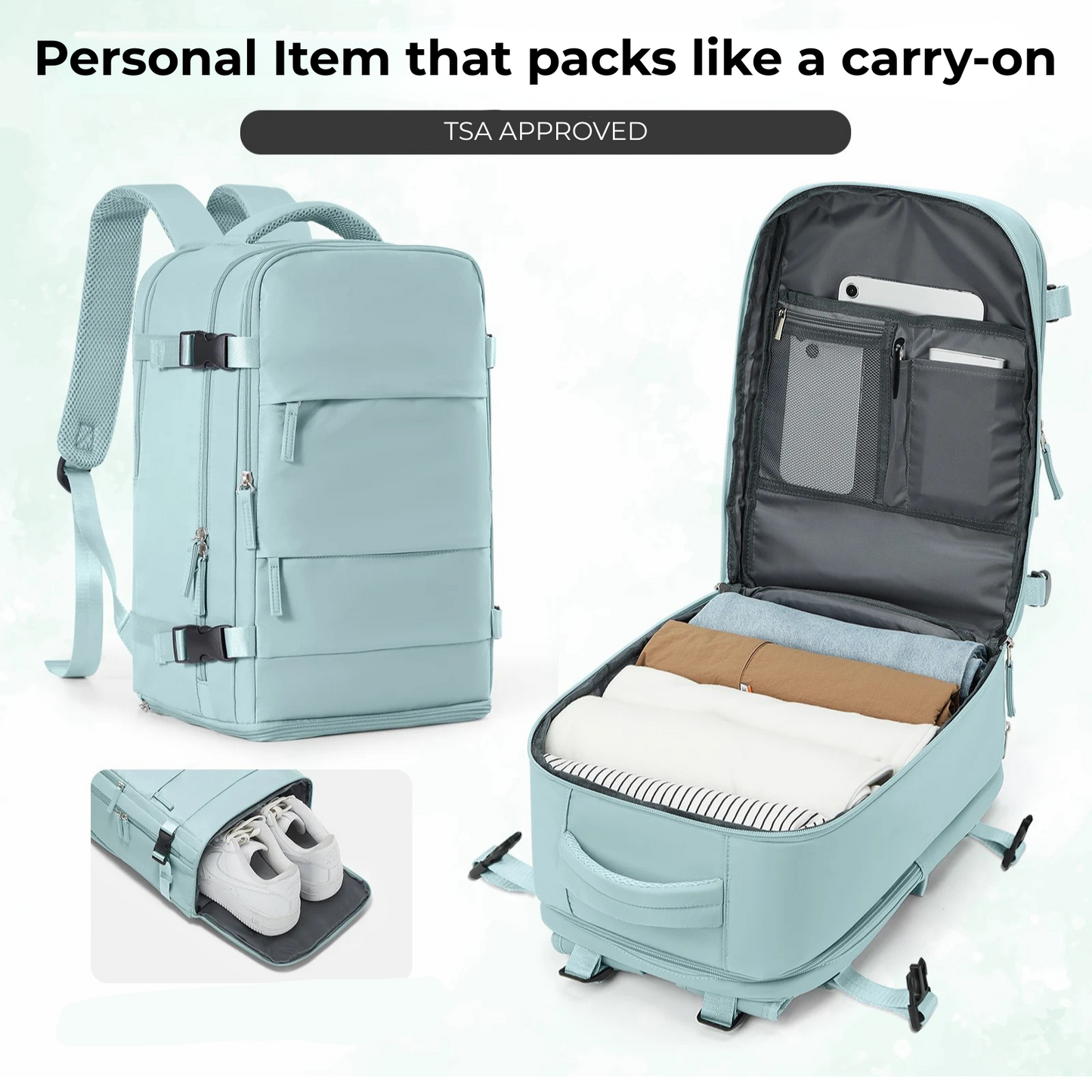 glocheck Personal Item Backpack