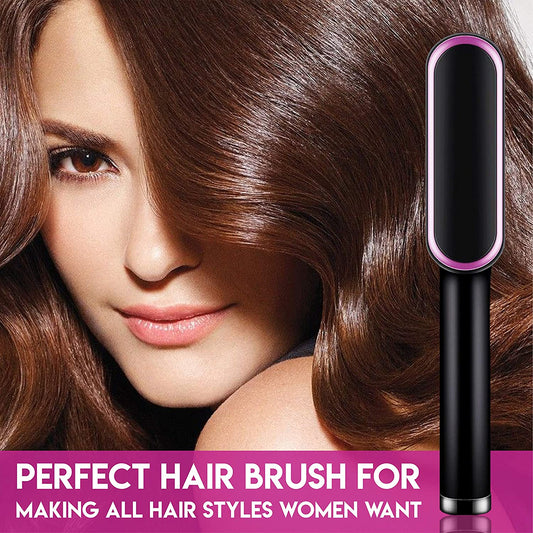 Ceramic Hair Straightener Brush